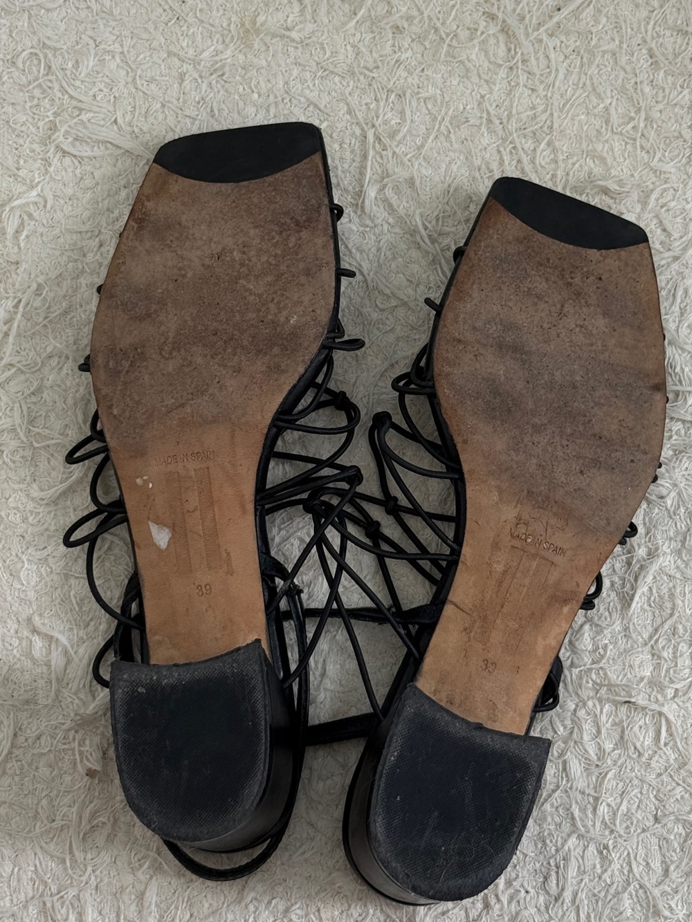 Miista Strappy 90s Style Sandals - Picture 2 of 4